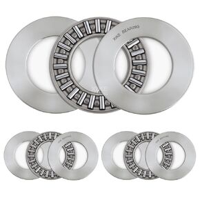 XIKE TC2840 Thrust Needle Roller Bearings with Washers 1-3/4" Bore 2.5x5/64" OD 5/64" Width 3pcs