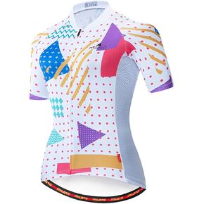Women's Cycling Jersey Short Sleeve Bike Jacket Biking Shirt Quick Dry Breathable Mountain Bicycle Clothing