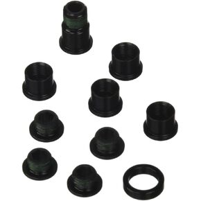 SRAM Chainring Bolt Kit 5 Arm for Red 2013 (Hidden Bolt), 11.6918.000.001 - Aluminium Black
