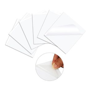 Inflatable Repair Patch Tape TPU Pool Repair Tape Waterproof Patch & Seal Tape for Air Mattress, Raft, Kayak, River Tube, Bounce House, Swimming Ring, Awning, Tents, Canopy (6 Packs 4"x4")