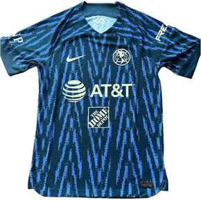 Nike Men's Club America CA 2022/23 Dri-FIT ADV Soccer Football Stadium Blue Away Jersey #DJ76385-455 - Size Men's 2XL (Mens XX-Large)
