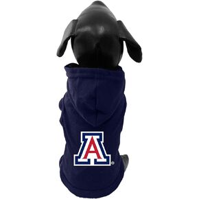NCAA Arizona Wildcats Cotton Lycra Hooded Dog Shirt