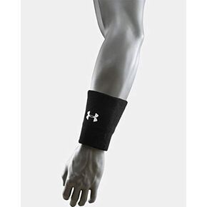 Under Armour 6" UA Performance Wristband 2-Pack OSFA Black