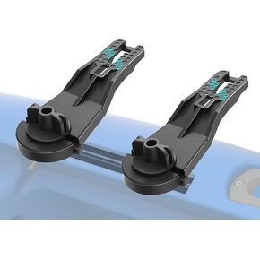 2 Pack Multi-Functional Kayak Track Space-Saving Tool-Free Installation Kayak Rail Track