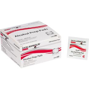 Alcohol Prep Pad Sterile, Medium (200)