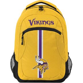 FOCO Minnesota Vikings NFL Alternate Color Action Backpack - Yellow