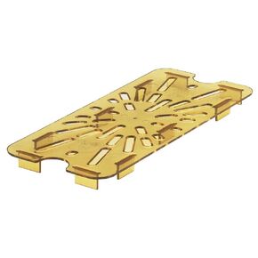 Cambro 30HPD150 Amber Drain Shelf for 1/3 Size H-Pan