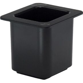 Cambro 66CF110 ColdFest Black 1/6 Size 6" H Cold Food Pan
