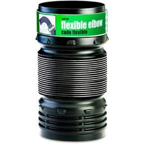 Flex-Drain 57010 Elbow Landscaping Drain Pipe Adapter