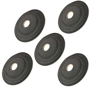 Sterling Seal SSI7157MDSCC.250X500X50X5 Medium Density Foam Rubber, PSA one side, EPDM BLEND, 1/4" thick x 1/2" wide x 50' long, "DIY" Gasket Material (Pack of 5)