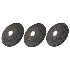 Sterling Seal SSI7157MDSCC.250X500X50X3 Medium Density Foam Rubber, PSA one side, EPDM BLEND, 1/4" thick x 1/2" wide x 50' long, "DIY" Gasket Material (Pack of 3)