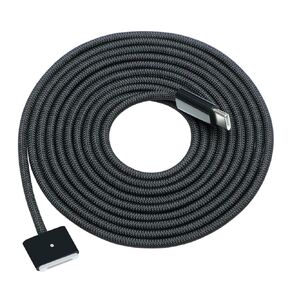 140W USB C to Magnetic 3 Fast Charging Cable (2m/6.6ft), USB C Cable Compatible with MacBook Air(15" M2 2023/13" M2 2022), MacBook Pro (16"/14" 2023/2021), Space Gray