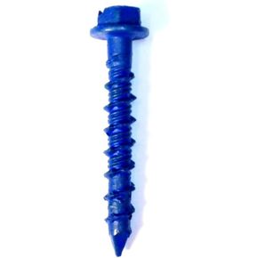 Red Head HW3-114 Hex Washer Head 3/16" by 1-1/4" Tapcon Anchor US Made, Miami-Dade Compliant (100 per Box)