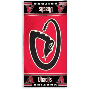 Wincraft MLB Arizona Diamondbacks Design Beach Towel - Sedona Red