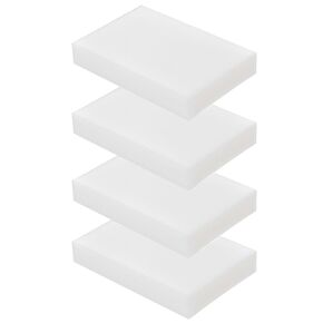 HDPE Block PE Polyethylene Rectangular Hard Solid Plastic Tapping Block High Density Sheet Great for DIY Projects for Machining Home Floor Improvement（3/4" x 12" x 3",2pcs white）