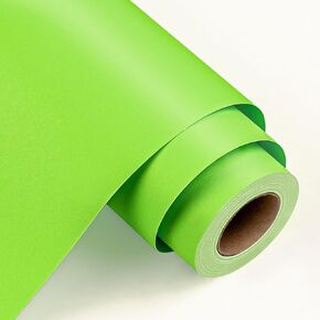 MAYPLUSS Green Kraft Paper Roll -Mini Roll- 17in x 32.8ft(46.8sqft) Recyclable Paper Perfect for Gift Wrapping, Craft,Moving Packing,Table Runner,Dunnage,Parcel,Party,Birthday Wedding Christmas