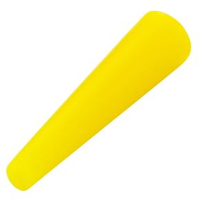 Caplugs Silicone Extra Long Tapered Masking Plug. MSP102L (SH-46852), Designed to plug ID from 0.125" to 0.250", length 1.000", Yellow (Pack of 1,000)