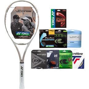 Yonex 2024 VCORE 98 305g Sand Beige Tennis Racquet - Designed for Speed and Spin - Strung with Your Choice of String and Tension