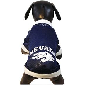 NCAA Nevada Wolf Pack Athletic Mesh Dog Jersey