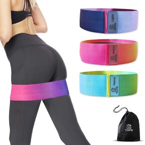 Fabric Resistance Bands for Working Out Legs,Booty Bands Fitness,Booty Workout Bands,Hip Bands Resistance,Bootyflex,Booty Resistance Bands,Exercise Thigh Bands,Bands Resistance Set