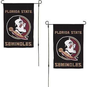 Desert Cactus Florida State University Garden Flag Seminoles FSU Banner 100% Polyester (Design L)