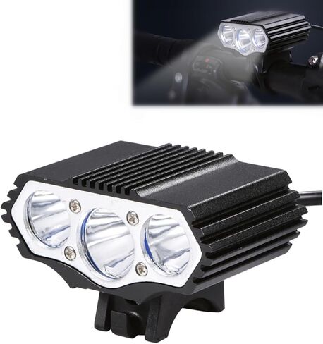مصباح أمامي للدراجة LED من Dioche، مصباح أمامي فائق السطوع 3600LM USB قابل لإعادة الشحن لركوب الدراجات الليلية في الهواء الطلق in Saudi Arabia