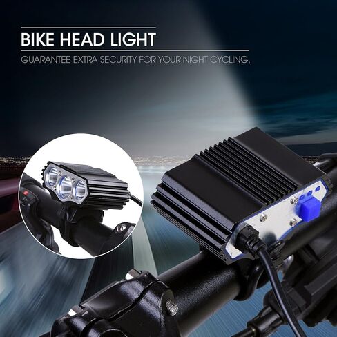 مصباح أمامي للدراجة LED من Dioche، مصباح أمامي فائق السطوع 3600LM USB قابل لإعادة الشحن لركوب الدراجات الليلية في الهواء الطلق in Saudi Arabia