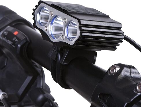 مصباح أمامي للدراجة LED من Dioche، مصباح أمامي فائق السطوع 3600LM USB قابل لإعادة الشحن لركوب الدراجات الليلية في الهواء الطلق in Saudi Arabia