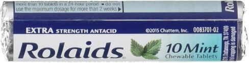 أقراص روليدز المضادة للحموضة القابلة للمضغ بقوة إضافية، 10 أقراص (عبوة من 12 قطعة) in Kuwait
