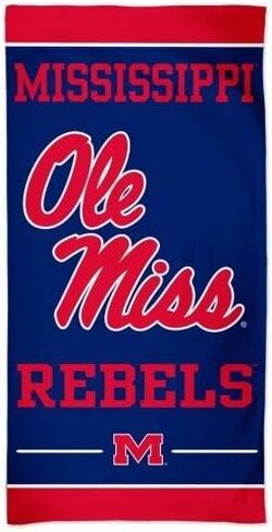 WinCraft Mississippi Ole Miss Rebels Beach Towel - Blue in Saudi Arabia