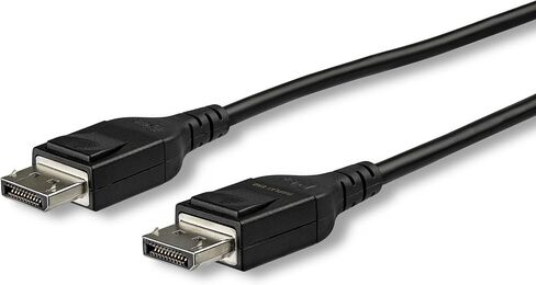 StarTech.com 25 قدم (7 متر) كابل DisplayPort 1.4 نشط معتمد من VESA، كابل DP8K DisplayPort مع HBR3، HDR10، MST، DSC 1.2، HDCP 2.2، 8K 60 هرتز، 4K 120 هرتز - DP 1.4 كابل M/M (DP14A-7M-DP) -كابل) in Kuwait