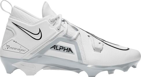 Nike Alpha Menace Pro 3 CT6649-109 White/Pure Platinum/Black Men's Football Cleats 12 US in Saudi Arabia