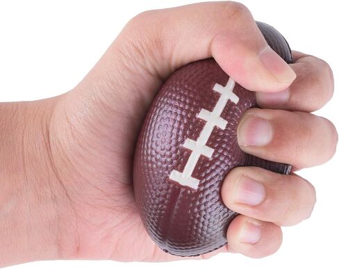 Super Z Outlet Mini Foam Sports Balls 12 Pack for Kids Adults Mini Baseball Football Basketball Soccer Stress Bulk Toy Game Party Decoration Relaxable (Baseball) in Saudi Arabia