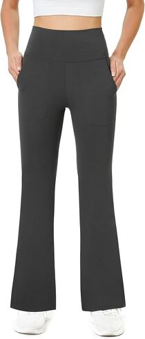 TOPYOGAS Women's Casual Yoga Pants with Pockets Tummy Control High Waist Leggings Workout Pants with Pockets in Saudi Arabia