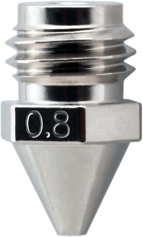 Microswiss Brass Plated Wear Resistant Nozzle for Geeetech A10M, A20M, A30M, A10T, A20T, A30T (.4mm) in Saudi Arabia