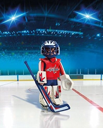 بلاي موبيل NHL واشنطن كابيتالز حارس المرمى، أزرق in Saudi Arabia