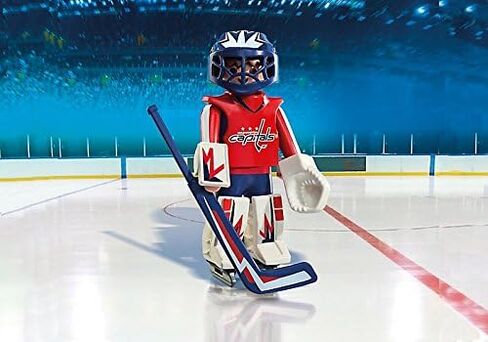 بلاي موبيل NHL واشنطن كابيتالز حارس المرمى، أزرق in Saudi Arabia