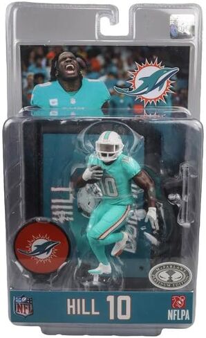 McFarlane Tyreek Hill (Miami Dolphins) NFL 7" Posed Figure CHASE in Saudi Arabia