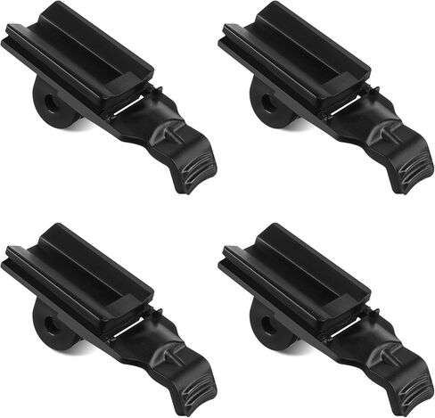 4 قطع دراجة ضوء جبل محول المصباح جبل حامل الضوء، خوذة المصباح جبل حزام للدراجات دراجة، أضواء الدراجة محول جبل محول المصباح جبل للدراجات دراجة (أسود) in Kuwait