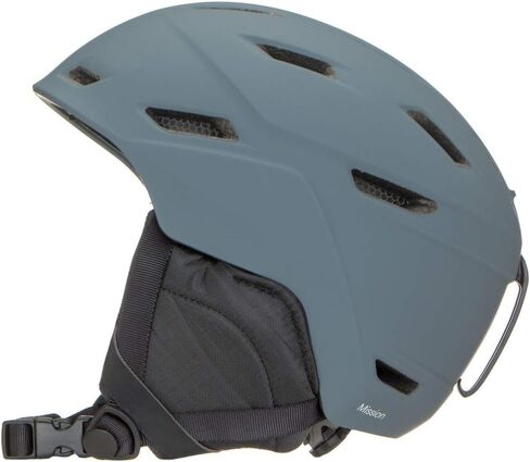 Smith Optics Mission Unisex Snow Helmet - Matte Charcoal, Medium in Saudi Arabia