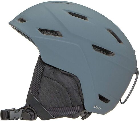 Smith Optics Mission Unisex Snow Helmet - Matte Charcoal, Medium in Saudi Arabia