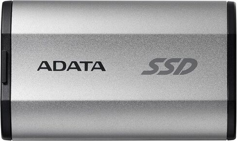 ADATA SD810 1000G IP68 Water Resistance Up to 2000 MB/s USB 3.2 Gen 2 USB-C External Solid State Drive - Black for iPhone 15/Pro/Max, Android (SD810-1000G-CBK) in Kuwait