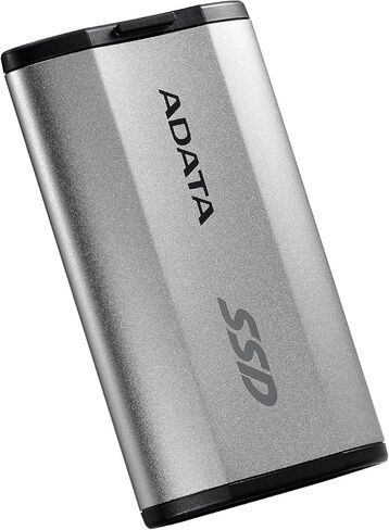 ADATA SD810 1000G IP68 Water Resistance Up to 2000 MB/s USB 3.2 Gen 2 USB-C External Solid State Drive - Black for iPhone 15/Pro/Max, Android (SD810-1000G-CBK) in Kuwait