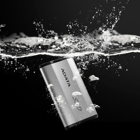 ADATA SD810 1000G IP68 Water Resistance Up to 2000 MB/s USB 3.2 Gen 2 USB-C External Solid State Drive - Black for iPhone 15/Pro/Max, Android (SD810-1000G-CBK) in Kuwait