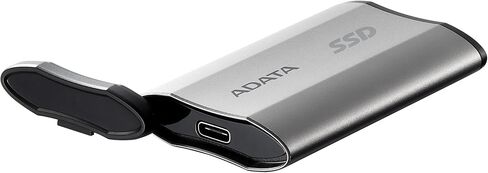 ADATA SD810 1000G IP68 مقاومة للماء حتى 2000 ميجابايت/ثانية USB 3.2 Gen 2 USB-C محرك أقراص الحالة الصلبة الخارجي - أسود لهاتف iPhone 15/Pro/Max، Android (SD810-1000G-CBK) in Saudi Arabia