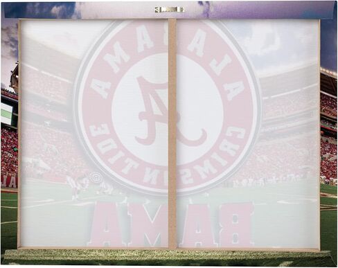 FOCO Alabama Crimson Tide NCAA Canvas Wall Sign in Saudi Arabia