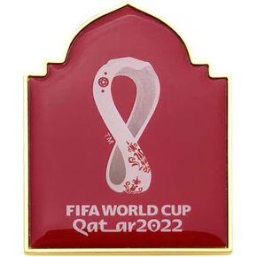 2022 FIFA World Cup Qatar Logo Lapel Pin - Own a Collectible Version of World Soccer's Biggest Prize