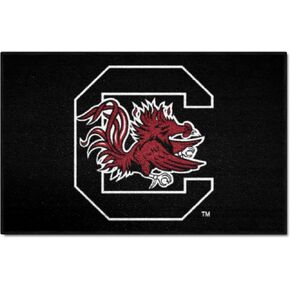 FANMATS 1587 South Carolina Gamecocks Starter Mat Accent Rug - 19in. x 30in. | Sports Fan Home Decor Rug and Tailgating Mat