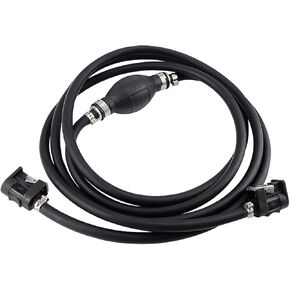 DOERDO Fuel Line Assembly 5/16" 8mm Fuel Line with connector for Outboard Boat Motor RVs Tractors, Lengh 10ft