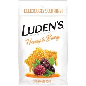 Luden's Soothing Throat Drops, Box Wild Cherry, 20 ct (Pack of 1)